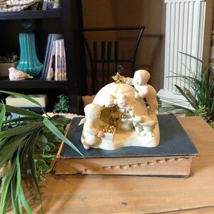 Department 56 Snowbabies I'll Be Home For Christmas Figure Figurine Retired